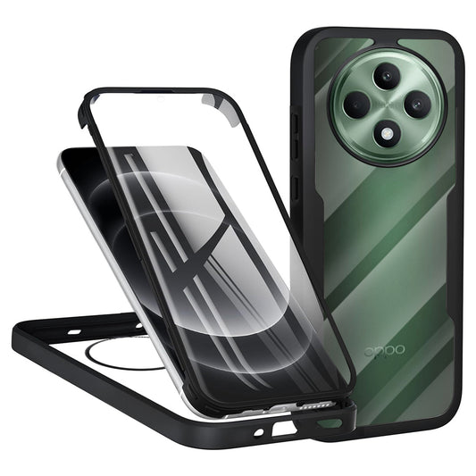 Pouzdro pro Oppo Reno12 FS 5G / Reno12 FS 4G / Reno12 F 4G / Reno12 F, Techsuit, ColorVerse 360, Černé