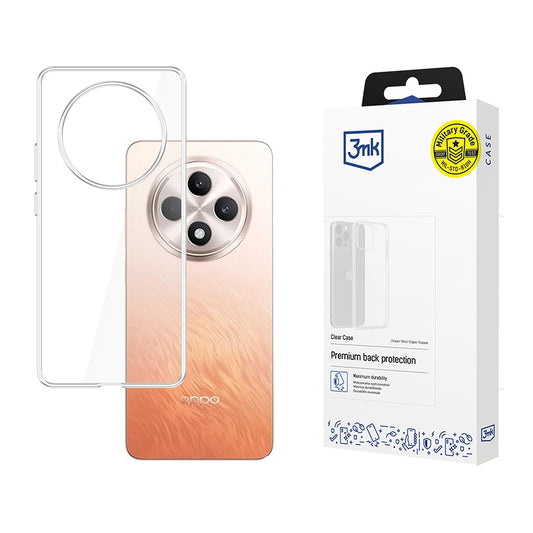 Pouzdro pro Oppo Reno12 FS 5G / Reno12 FS 4G / Reno12 F 4G / Reno12 F, 3MK, Čiré, Průhledné