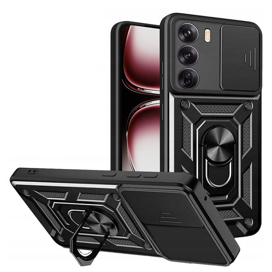 Pouzdro pro Oppo Reno12 Pro, Techsuit, CamShield, Černé