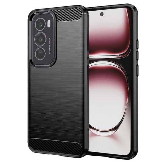 Pouzdro pro Oppo Reno12 Pro, Techsuit, Carbon, Černé
