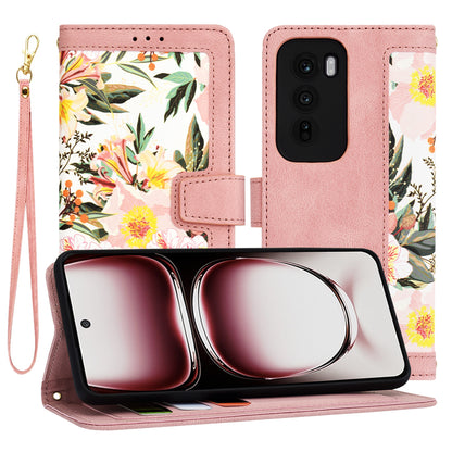 Pouzdro pro Oppo Reno12 Pro, Techsuit, FlipCraft, Růžové