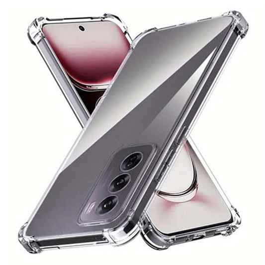 Pouzdro pro Oppo Reno12 Pro, Techsuit, nárazuvzdorné průhledné, transparentní