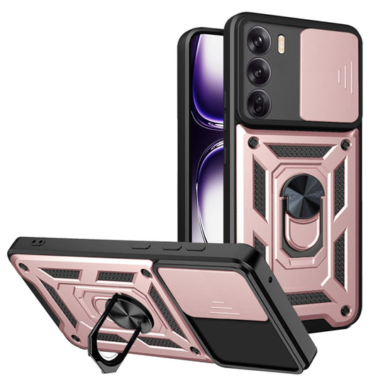 Pouzdro pro Oppo Reno12, Techsuit, CamShield, růžové