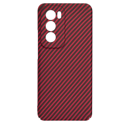 Pouzdro pro Oppo Reno12, Techsuit, Carbonite FiberShell, červené