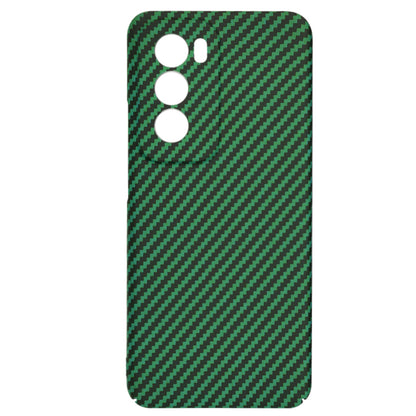 Pouzdro pro Oppo Reno12, Techsuit, Carbonite FiberShell, Zelené