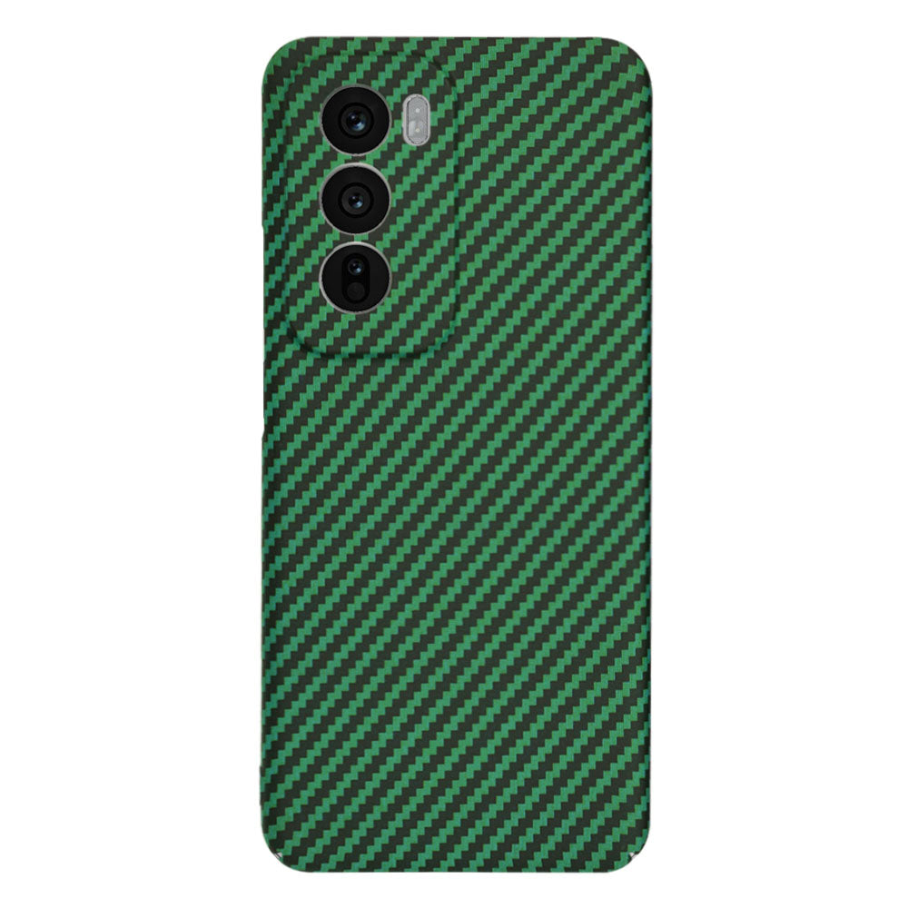 Pouzdro pro Oppo Reno12, Techsuit, Carbonite FiberShell, Zelené