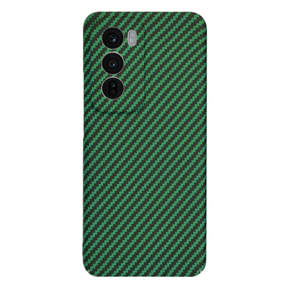 Pouzdro pro Oppo Reno12, Techsuit, Carbonite FiberShell, Zelené