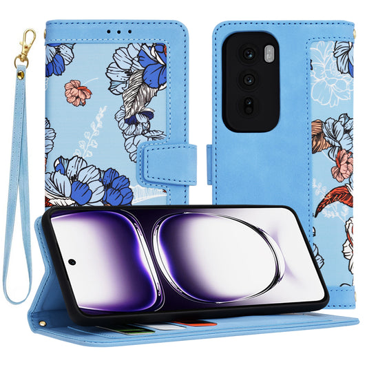 Pouzdro pro Oppo Reno12, Techsuit, FlipCraft, Modré