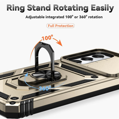 Pouzdro pro Oppo Reno13 FS 5G / Reno13 F 4G / Reno13 F, Techsuit, CamShield, Zlaté