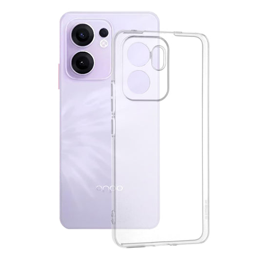 Pouzdro pro Oppo Reno13 FS 5G / Reno13 F 4G / Reno13 F, Techsuit, Čiré, Transparentní