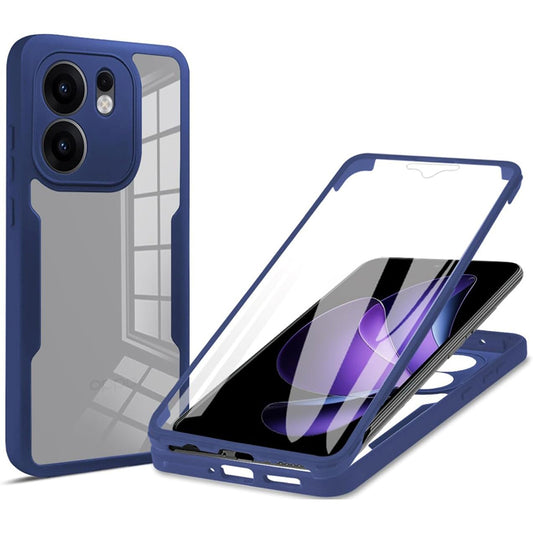 Pouzdro pro Oppo Reno13 FS 5G / Reno13 F 4G / Reno13 F, Techsuit, ColorVerse 360, Modré