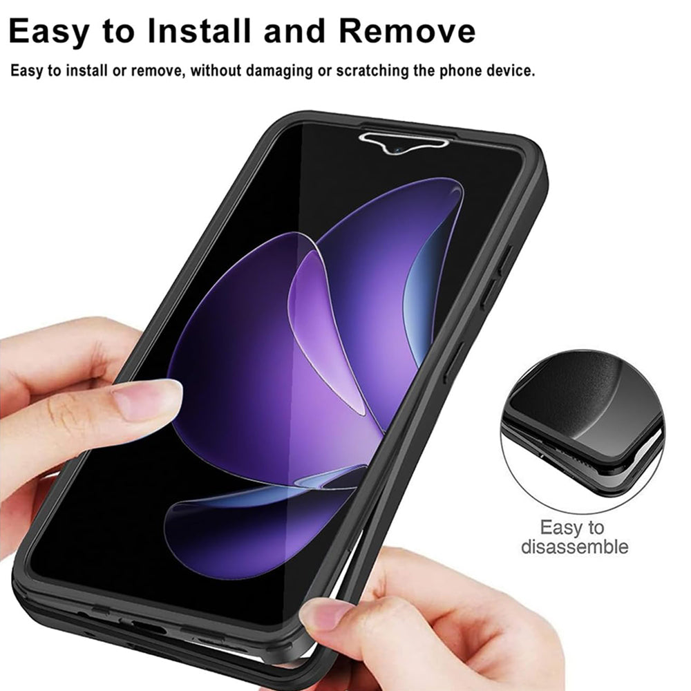 Pouzdro pro Oppo Reno13 FS 5G / Reno13 F 4G / Reno13 F, Techsuit, ColorVerse 360, Modré