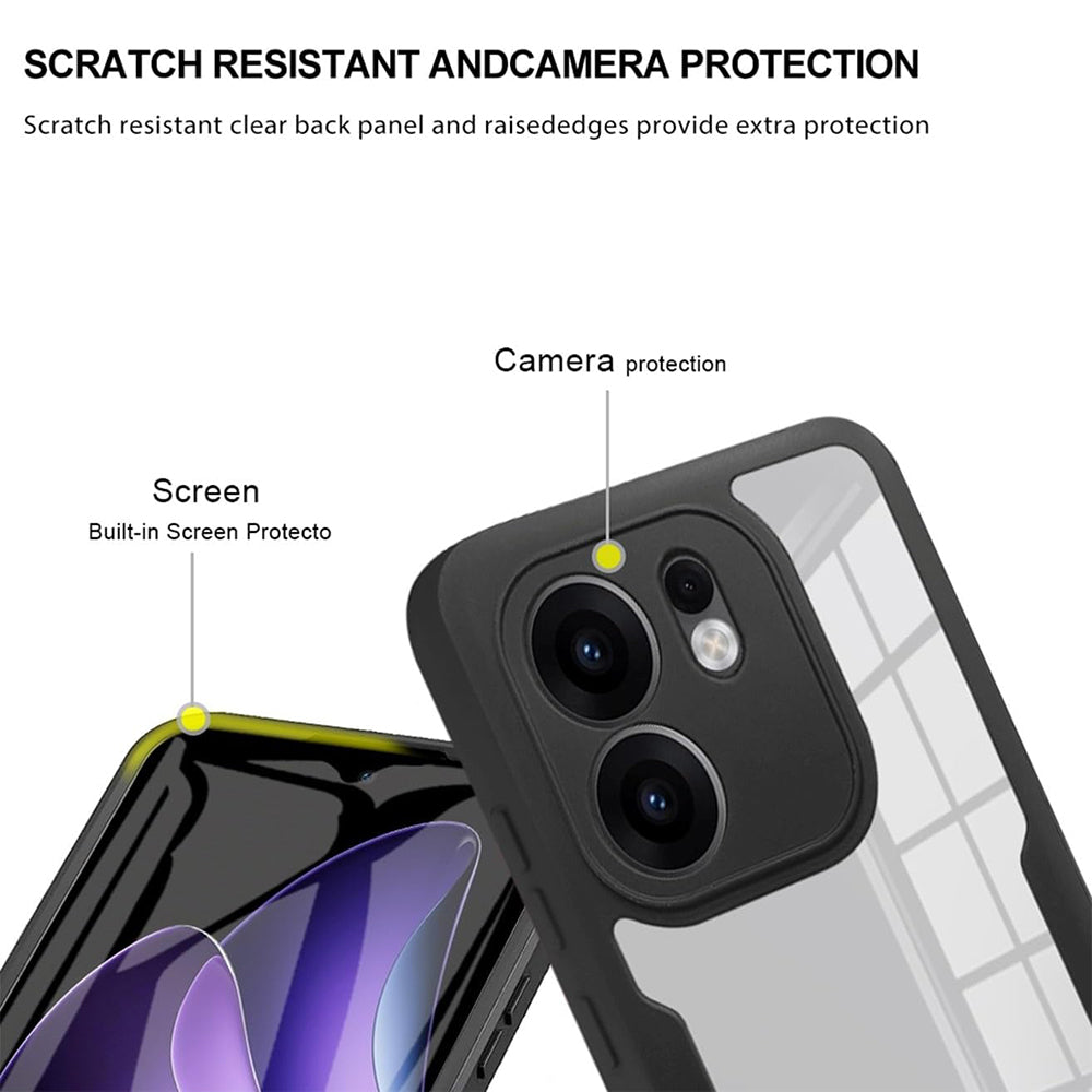 Pouzdro pro Oppo Reno13 FS 5G / Reno13 F 4G / Reno13 F, Techsuit, ColorVerse 360, Modré