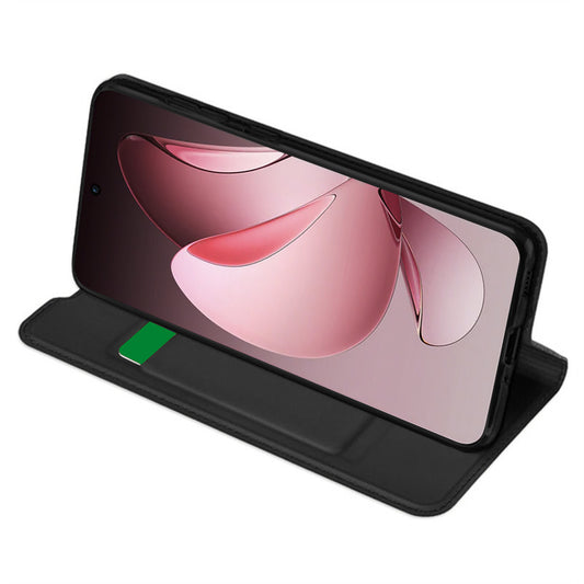 Pouzdro pro Oppo Reno13 FS 5G / Reno13 F 4G / Reno13 F, Techsuit, Magskin Book, Černé