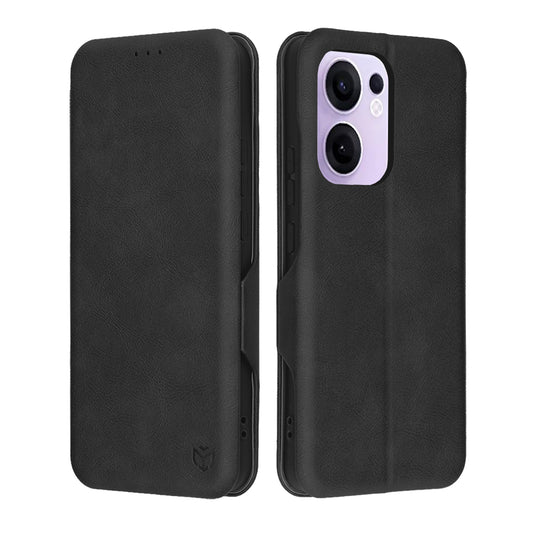 Pouzdro pro Oppo Reno13 FS 5G / Reno13 F 4G / Reno13 F, Techsuit, Safe Wallet Plus, Černé