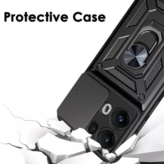 Pouzdro pro Oppo Reno13 Pro, Techsuit, CamShield, růžové
