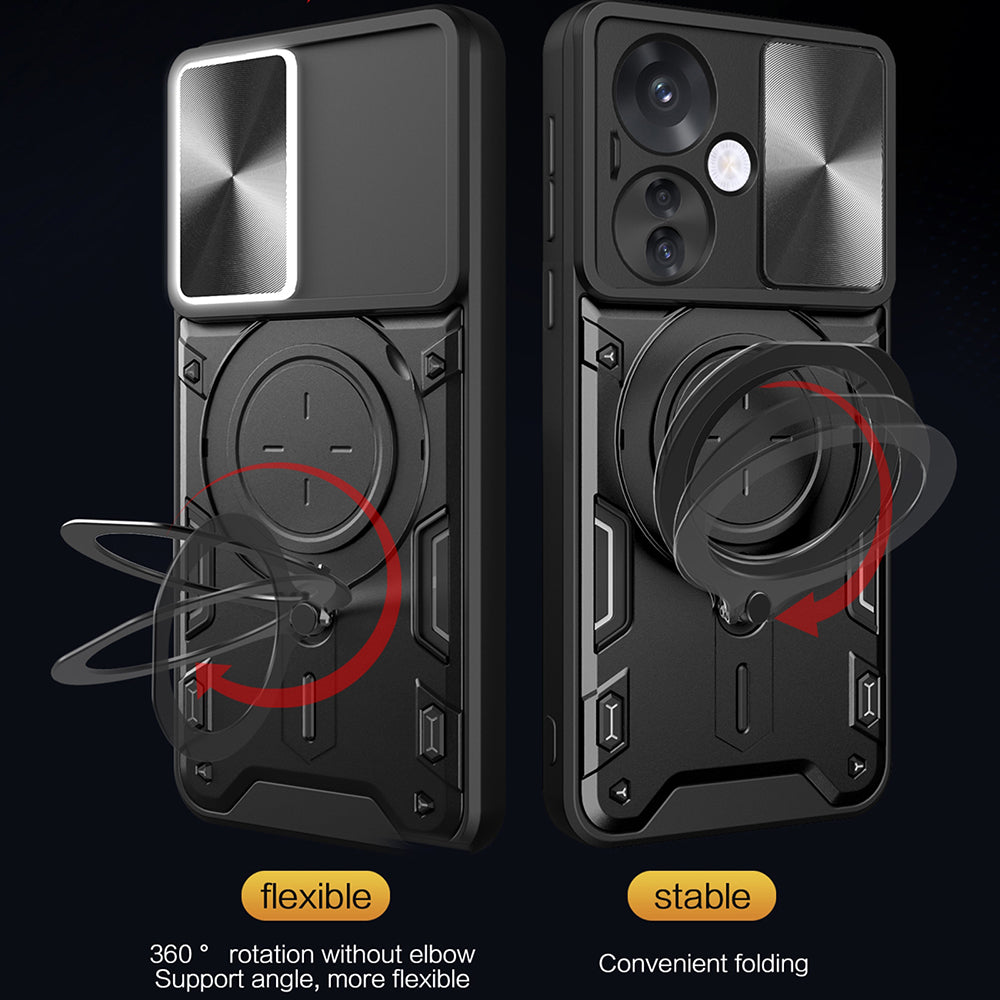 Pouzdro pro Oppo Reno13, Techsuit, CamGuard Pro, Černé