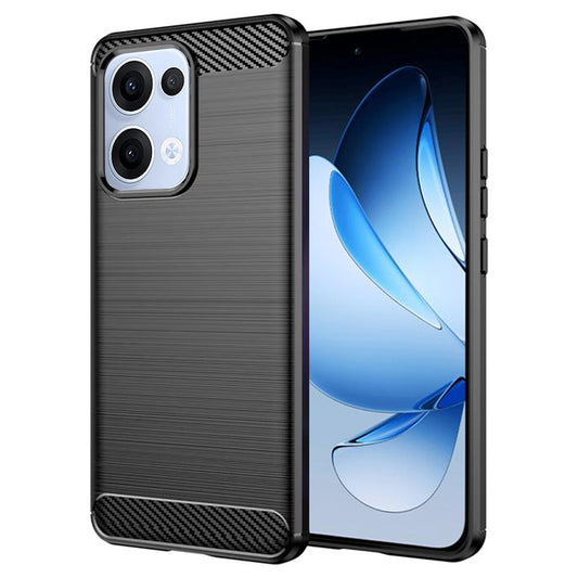Pouzdro pro Oppo Reno13, Techsuit, Carbon, Černé