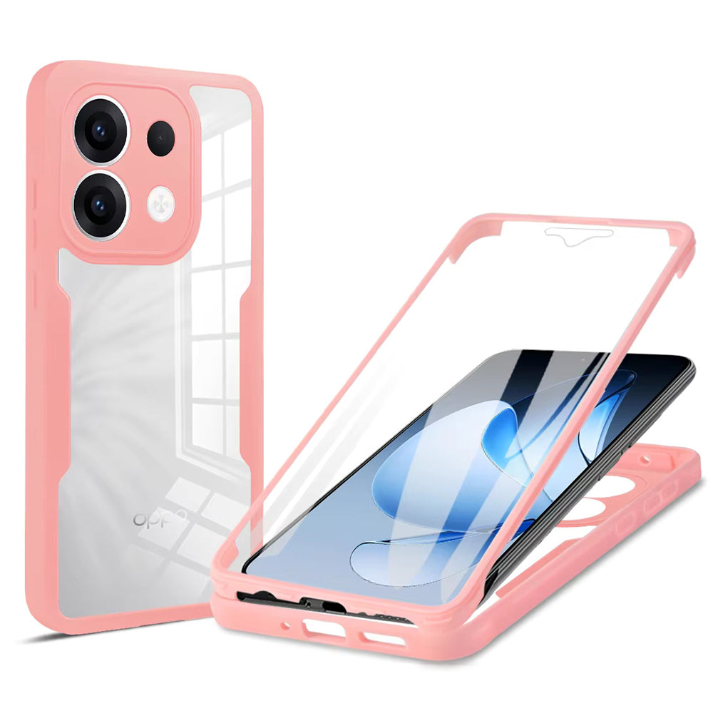Pouzdro pro Oppo Reno13, Techsuit, ColorVerse 360, Růžové