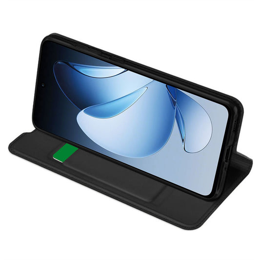 Pouzdro pro Oppo Reno13, Techsuit, Magskin Book, Černé