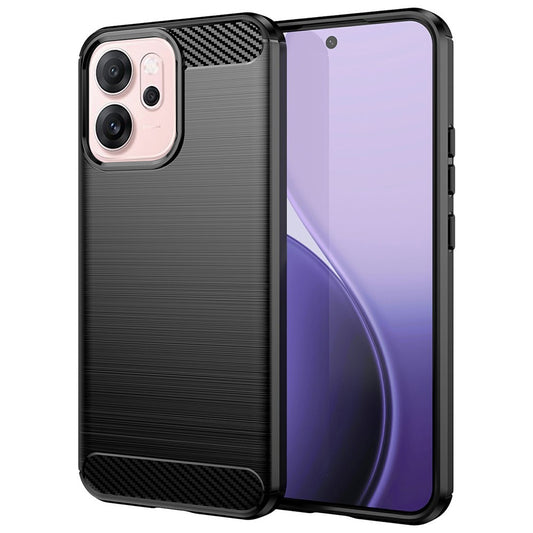 Pouzdro pro Oppo Reno14 F, Techsuit, Carbon, Černé