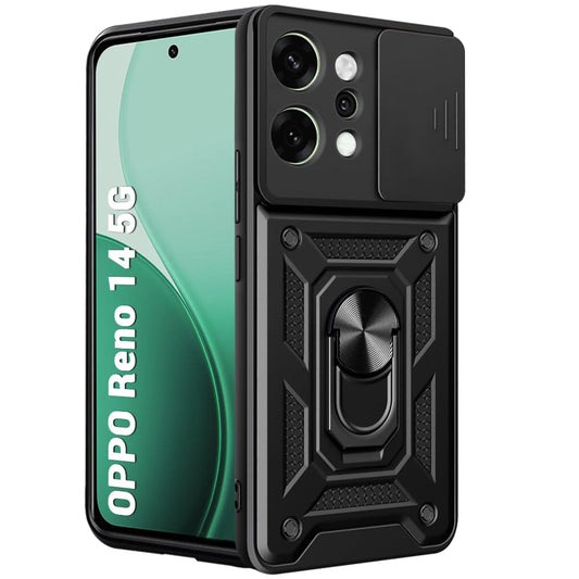 Pouzdro pro Oppo Reno14, Techsuit, CamShield, Černé
