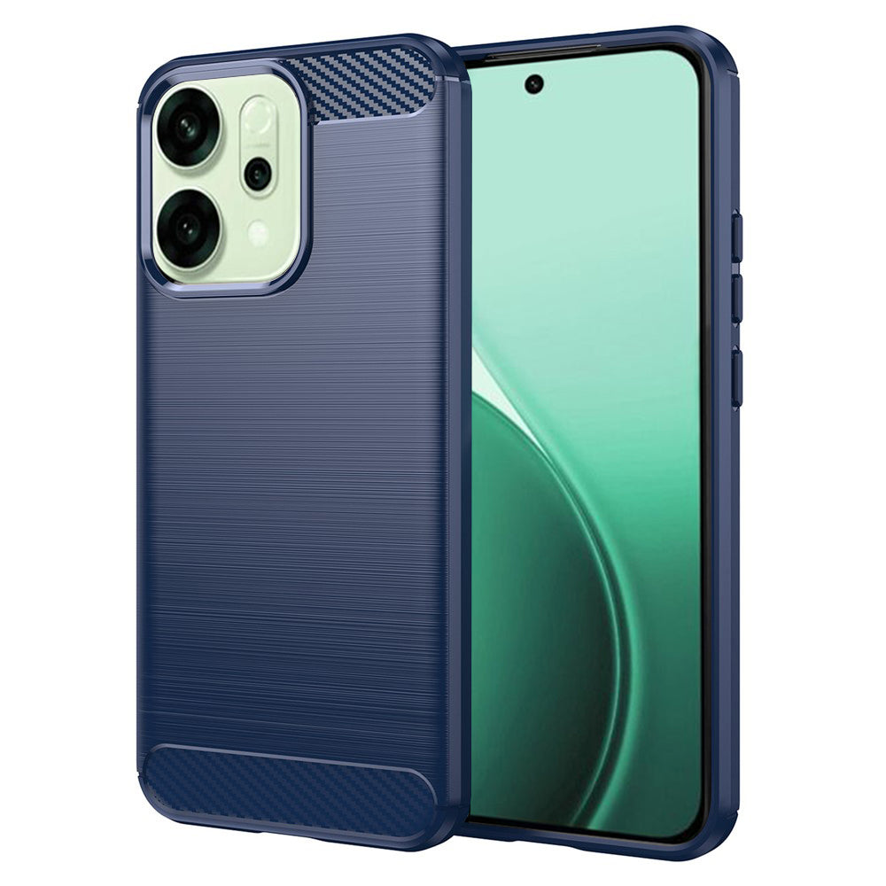 Pouzdro pro Oppo Reno14, Techsuit, Carbon, Modré