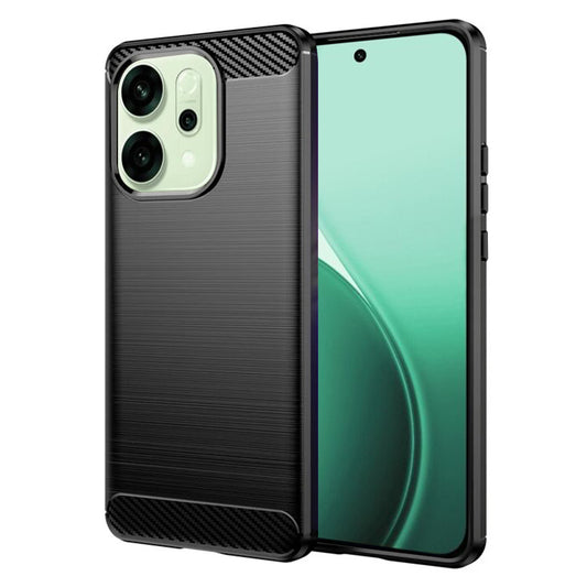 Pouzdro pro Oppo Reno14, Techsuit, Carbon, Černé