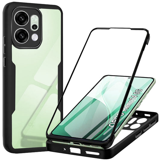Pouzdro pro Oppo Reno14, Techsuit, ColorVerse 360, Černá