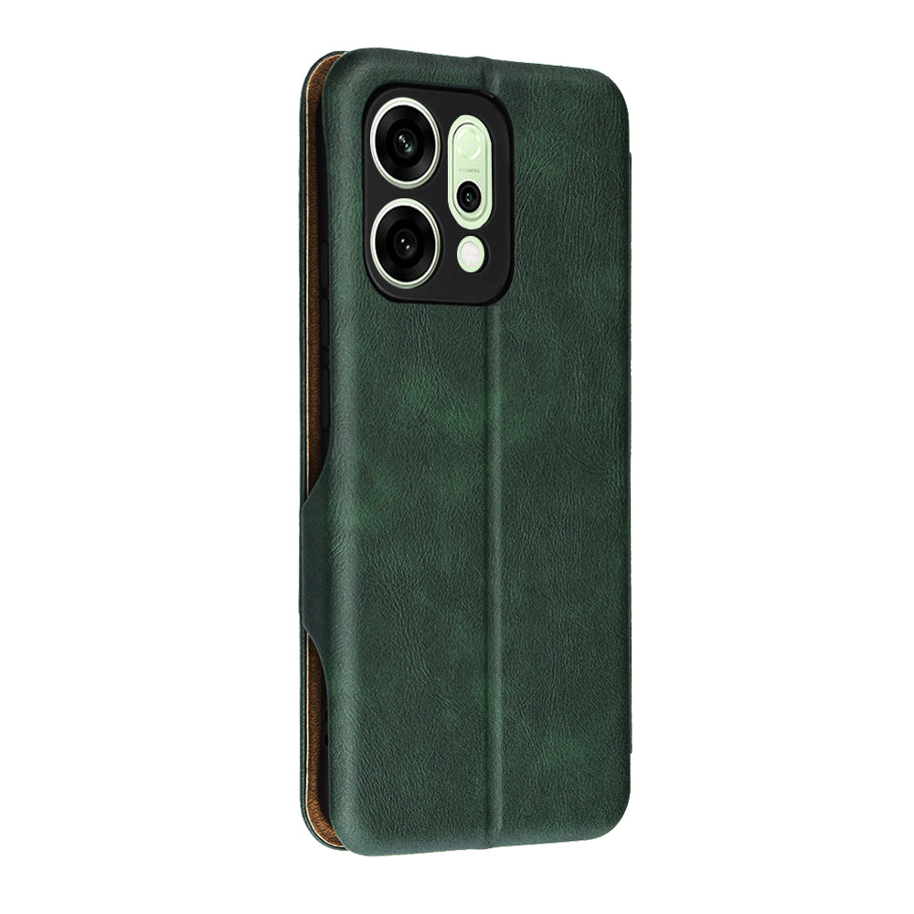 Pouzdro pro Oppo Reno14, Techsuit, Safe Wallet Plus, Zelená