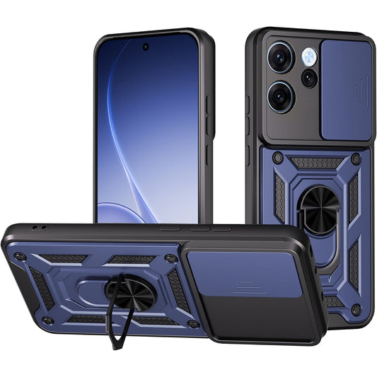Pouzdro pro Oppo Reno15 FS / Reno15 F, Techsuit, CamShield, Modrá