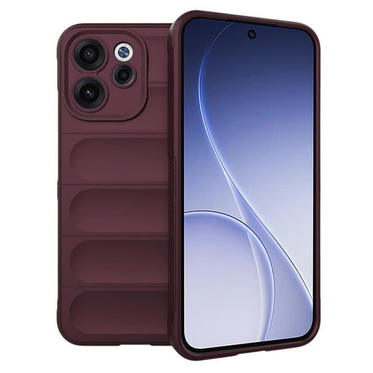 Pouzdro pro Oppo Reno15 FS / Reno15 F, Techsuit, Magic Shield, vínová