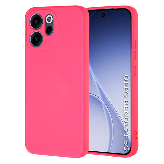 Pouzdro pro Oppo Reno15 FS / Reno15 F, Techsuit, SoftFlex, Tmavě růžové