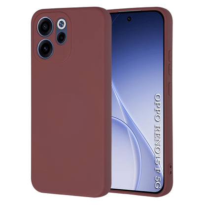 Pouzdro pro Oppo Reno15 FS / Reno15 F, Techsuit, SoftFlex, vínové