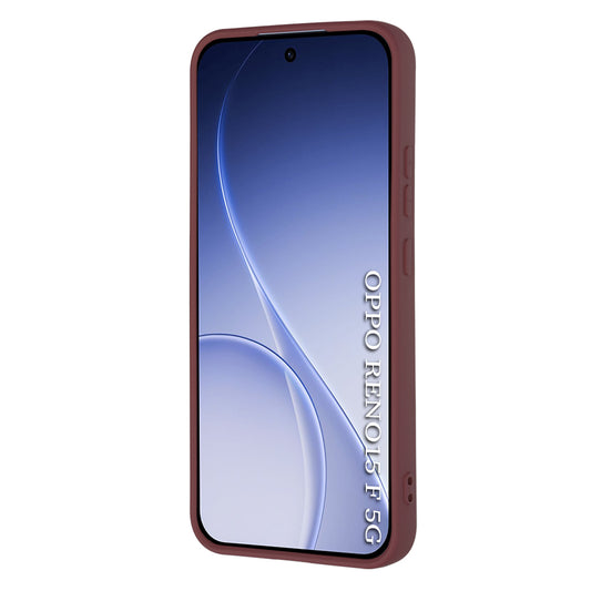 Pouzdro pro Oppo Reno15 FS / Reno15 F, Techsuit, SoftFlex, vínové