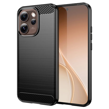 Pouzdro pro Oppo Reno15 Pro Max, Techsuit, Carbon, Černá