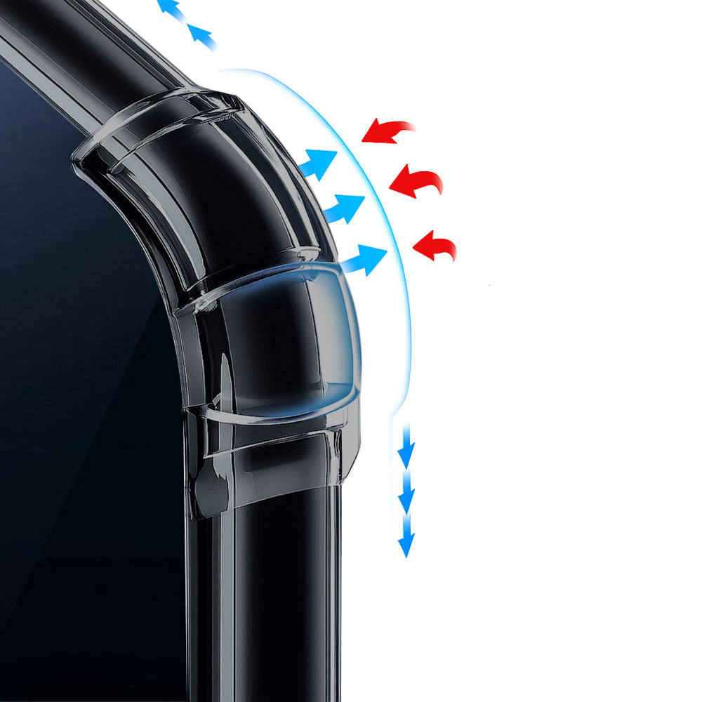 Pouzdro pro Oppo Reno15, Techsuit, Shockproof Clear, Průhledné