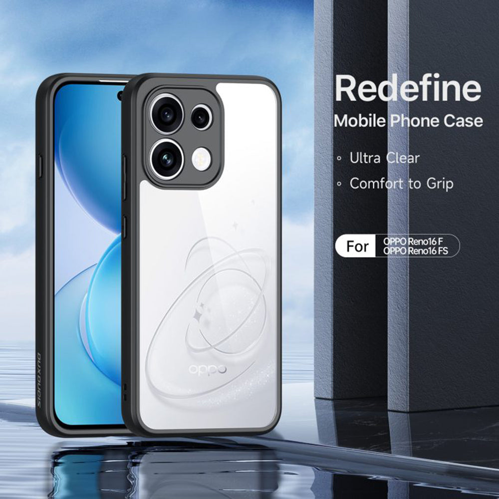 Case for Oppo Reno16 F / Reno16 FS, DUX DUCIS, Aimo, Black