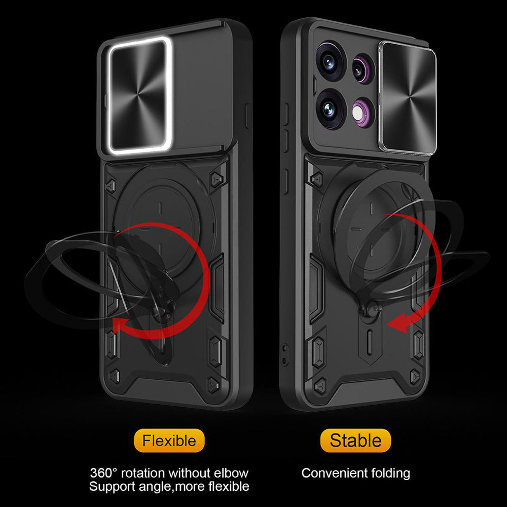 Pouzdro pro Oppo Reno16 F / Reno16 FS, Techsuit, CamGuard Pro, Modrá