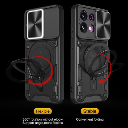 Pouzdro pro Oppo Reno16 F / Reno16 FS, Techsuit, CamGuard Pro, Modrá