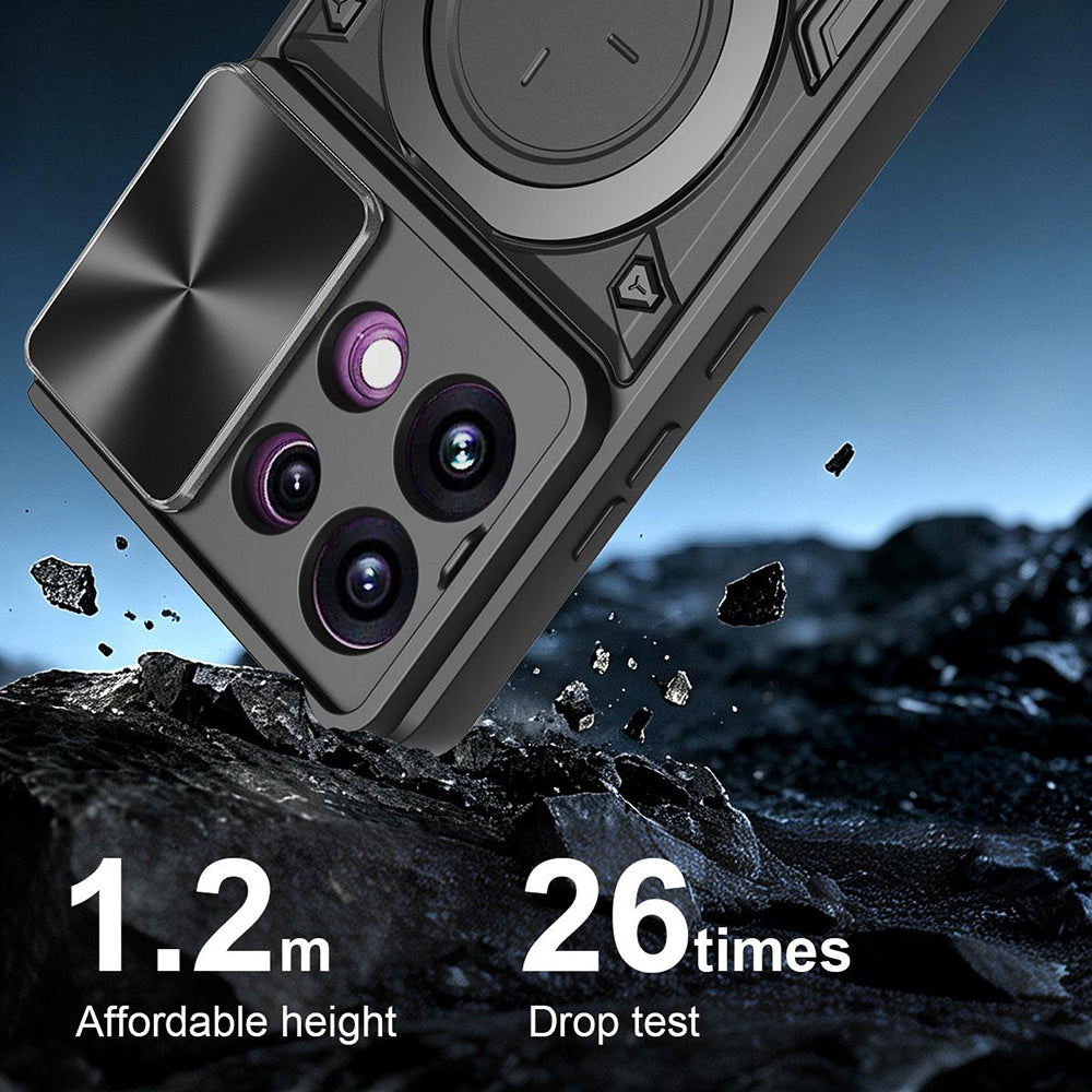 Pouzdro pro Oppo Reno16 F / Reno16 FS, Techsuit, CamGuard Pro, Modrá