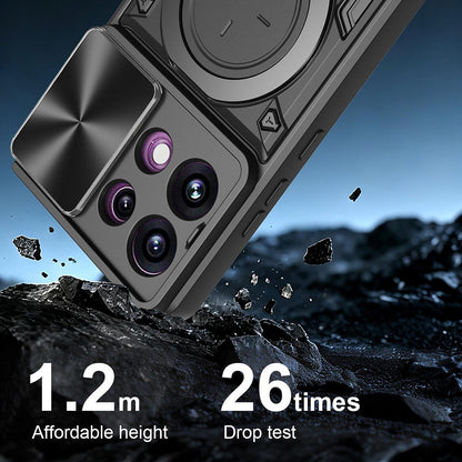 Pouzdro pro Oppo Reno16 F / Reno16 FS, Techsuit, CamGuard Pro, Modrá