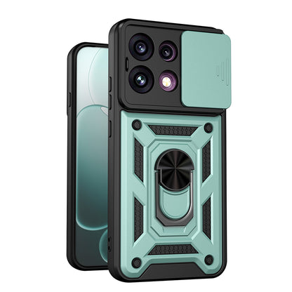 Pouzdro pro Oppo Reno16 F / Reno16 FS, Techsuit, CamShield, Zelené