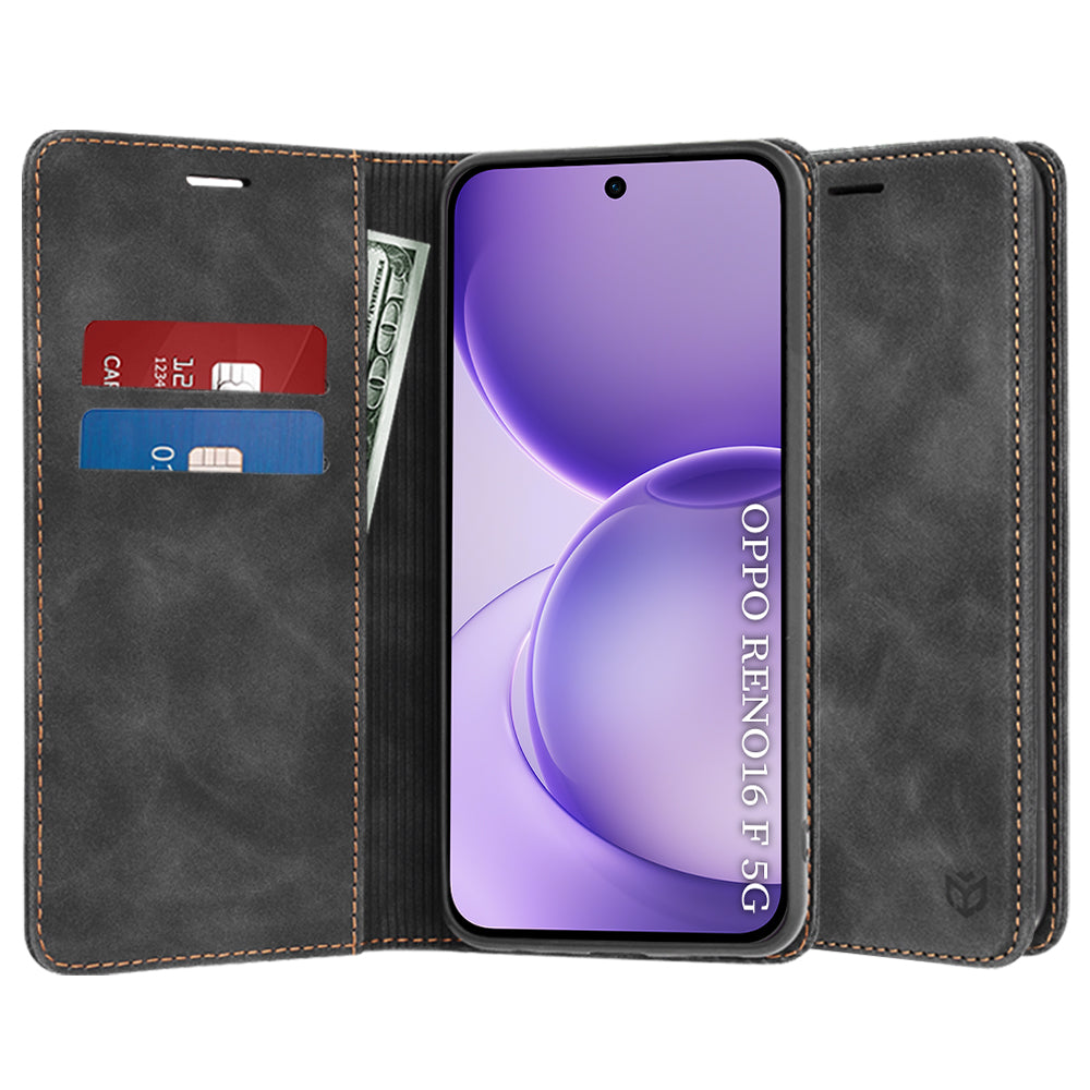 Pouzdro pro Oppo Reno16 F / Reno16 FS, Techsuit, Confy, Černé