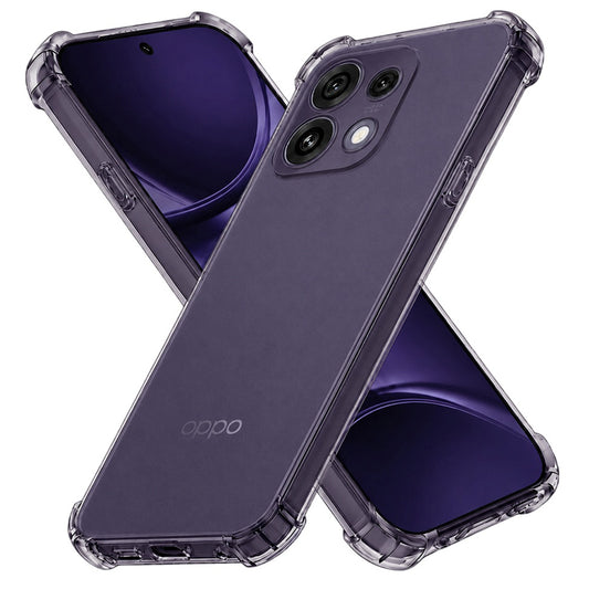 Pouzdro pro Oppo Reno16 F / Reno16 FS, Techsuit, Odolné proti nárazům, Průhledné, Kouřové