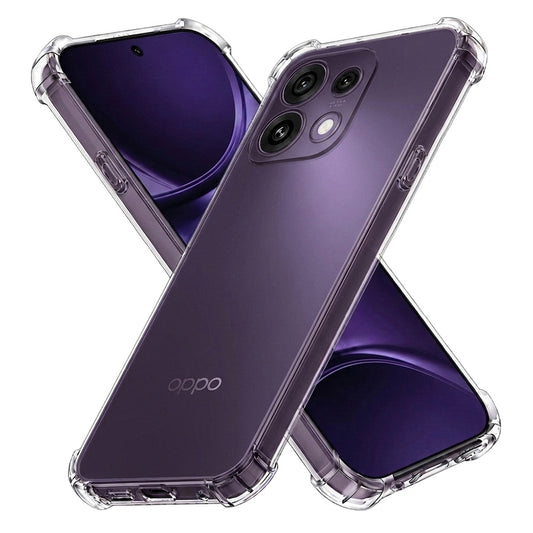 Pouzdro pro Oppo Reno16 F / Reno16 FS, Techsuit, nárazuvzdorné průhledné, transparentní