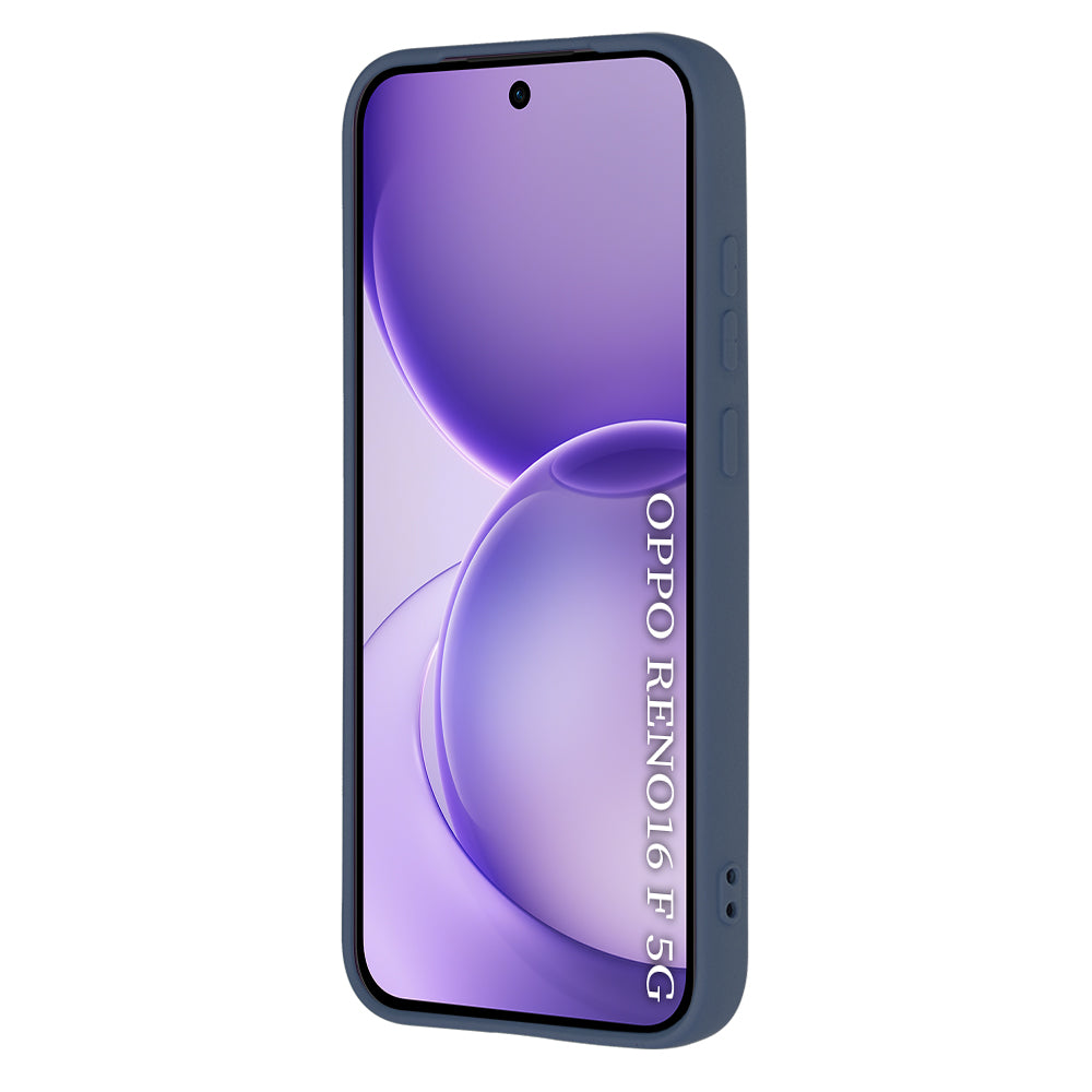 Pouzdro pro Oppo Reno16 F / Reno16 FS, Techsuit, SoftFlex, Tmavě modrá
