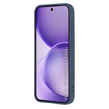 Pouzdro pro Oppo Reno16 F / Reno16 FS, Techsuit, SoftFlex, Tmavě modrá