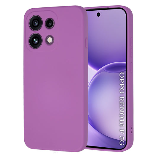 Pouzdro pro Oppo Reno16 F / Reno16 FS, Techsuit, SoftFlex, Fialové