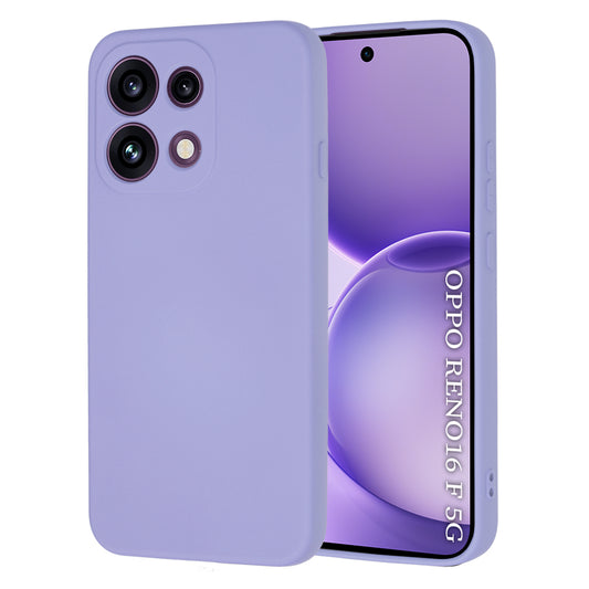 Pouzdro pro Oppo Reno16 F / Reno16 FS, Techsuit, SoftFlex, Světle fialové